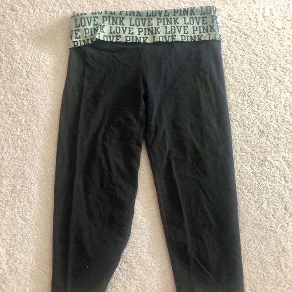 PINK crop yoga legging - Picture 3 of 4